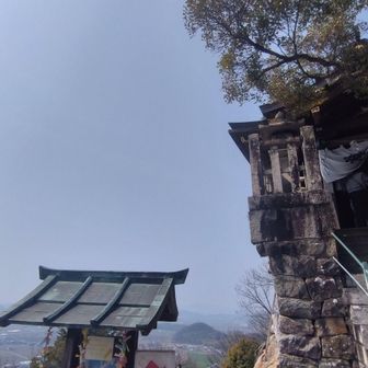 御参り終えて、トレイル