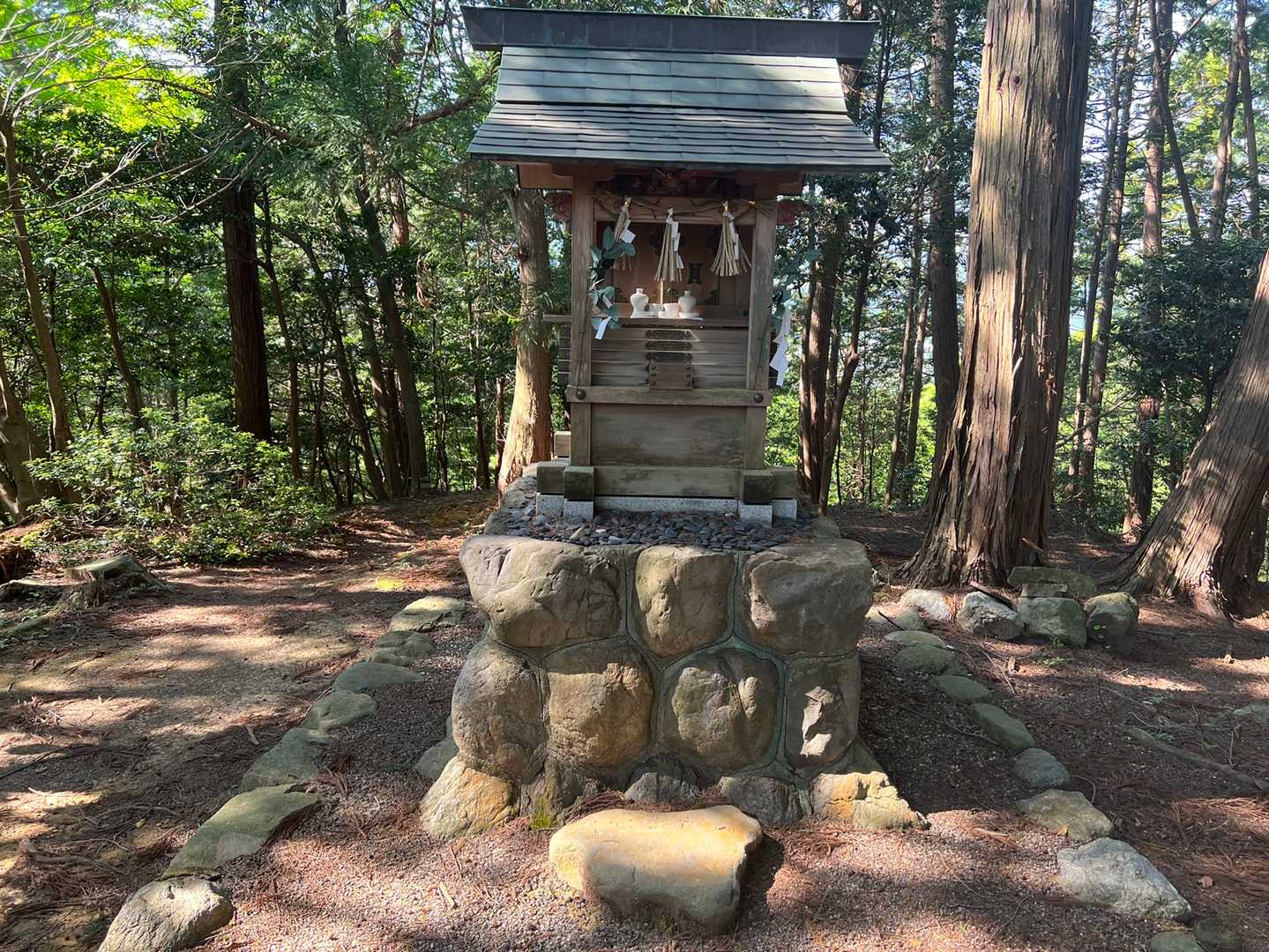 祠があるよ