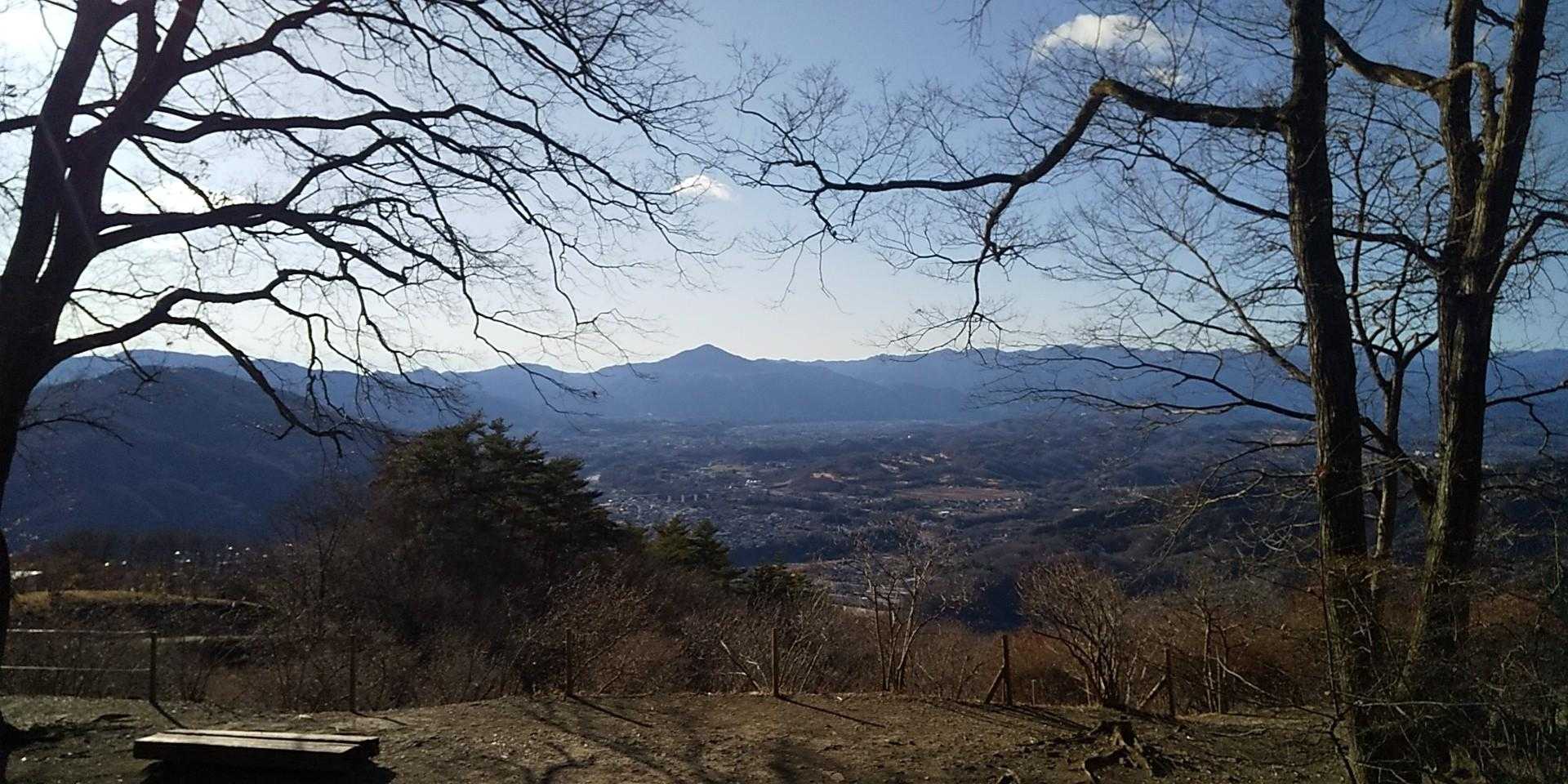 宝登山頂
いつもの場所から武甲山
風があるがお天気の良い元日