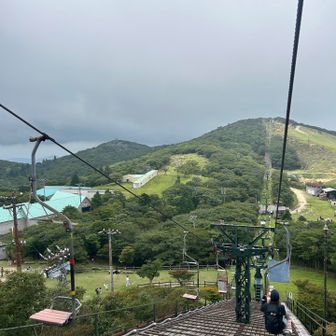 昼食後😋楽して⛰️御在所岳山頂へ…😅