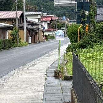 河口局前バス停でゴールとしたいものの…