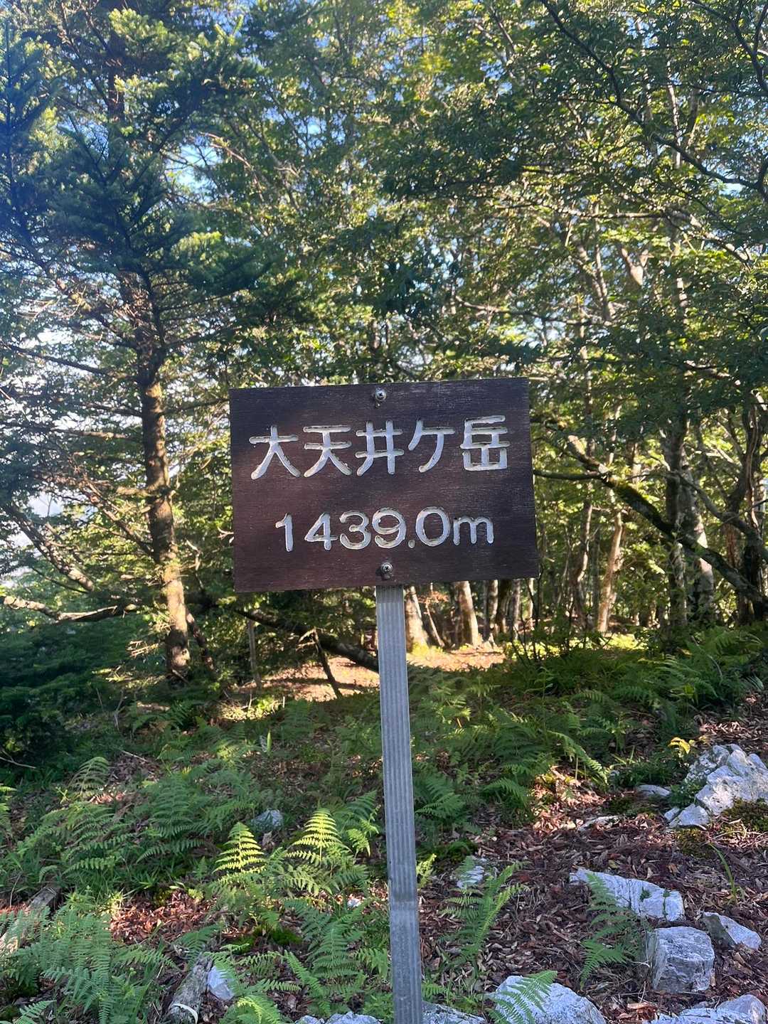 ついた！山頂です😊👍