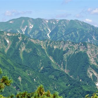 朝日連峰（日暮沢→狐穴小屋）-2023-07-22~23- / 2236の登山データ