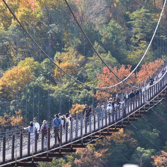 橋の入り口に到着