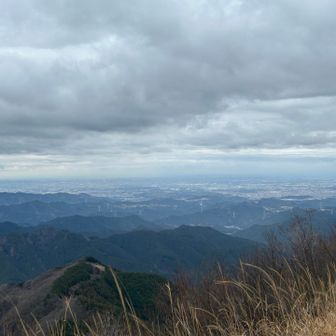 飯能方面の街も見える✨
都心は霞んでますね👀