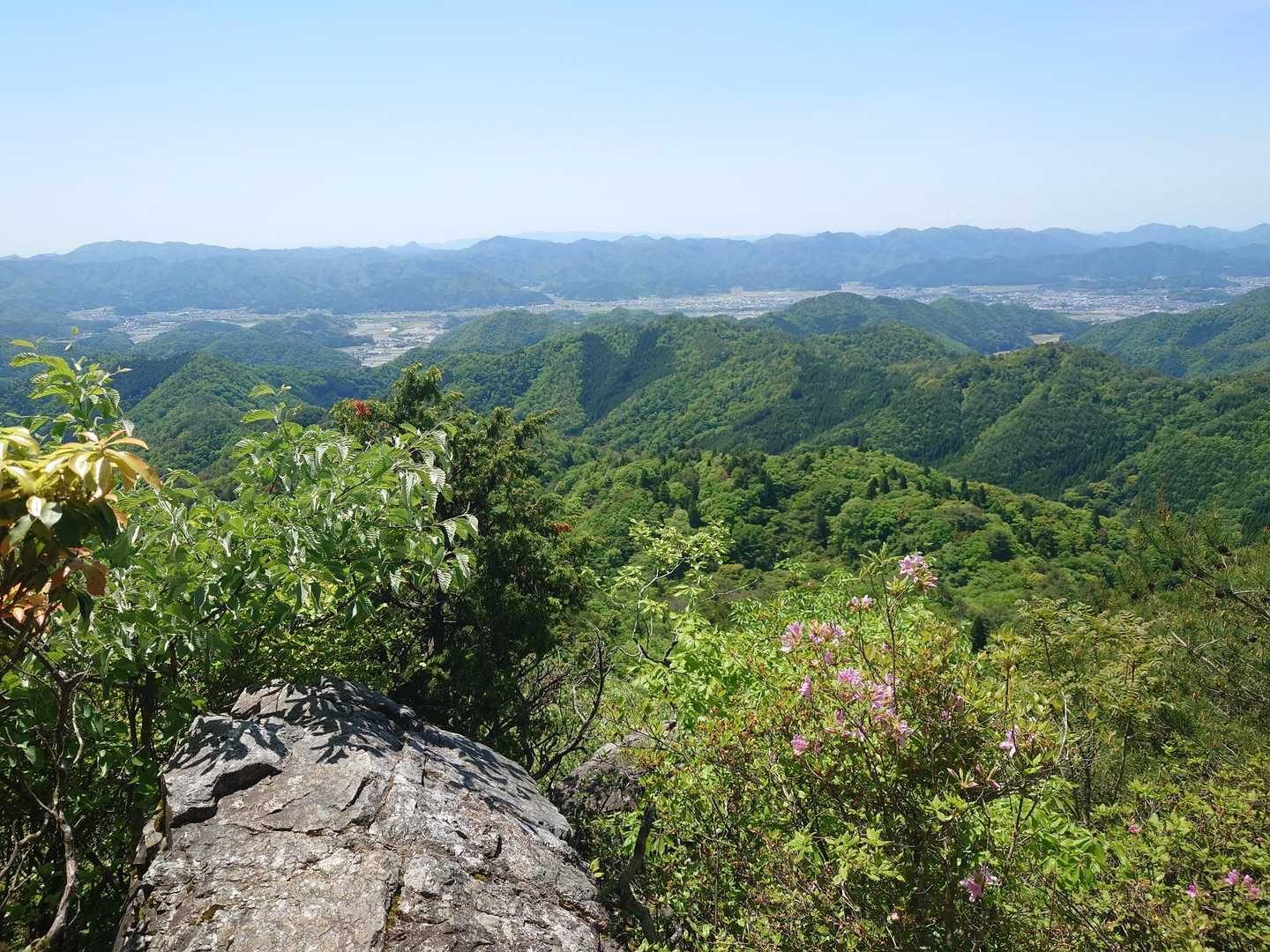 岩場の絶景ポイント
