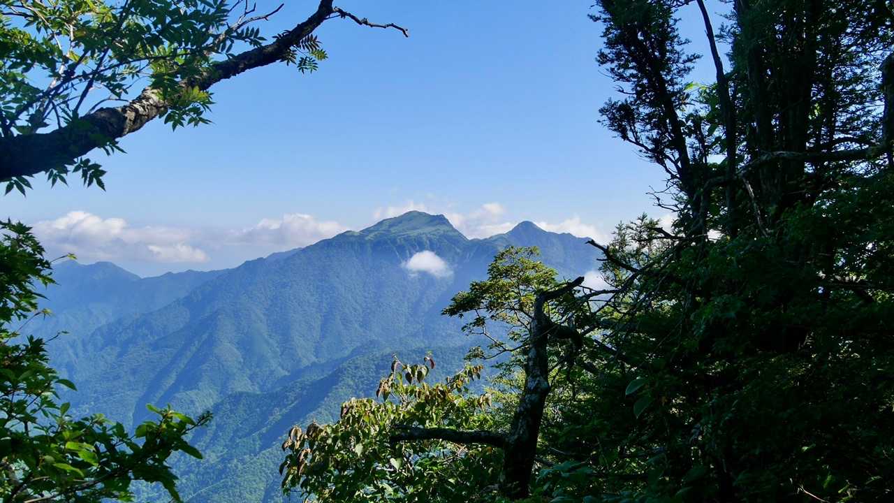 岩黒山 往復コースの写真