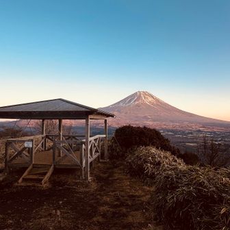 見晴し台とアーベントロート