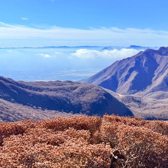 北大船からの写真です📸
阿蘇山もちょっとずつ見えてきてました⛰️