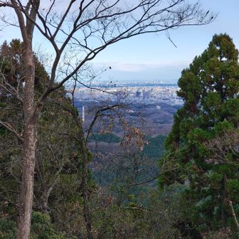 夕方近いのに空気が超澄んでいてこんなにくっきりビルが見えるとは驚き