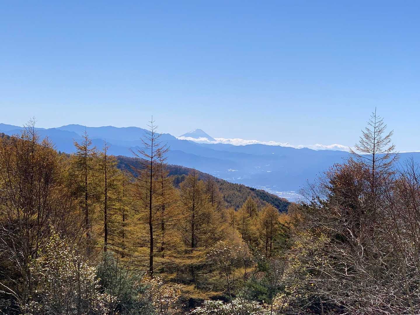 地蔵峠-湯ノ丸山-烏帽子岳-烏帽子岳登山口 周回コースの写真