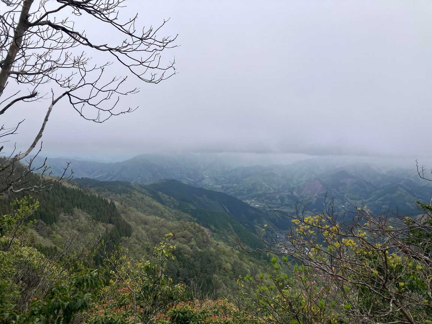 祇園山-大石越-揺岳 周回コースの写真