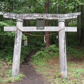 一ノ鳥居登山口からスタートです