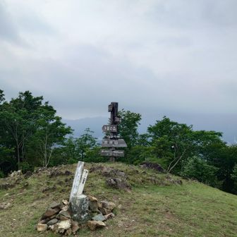 山頂につきました