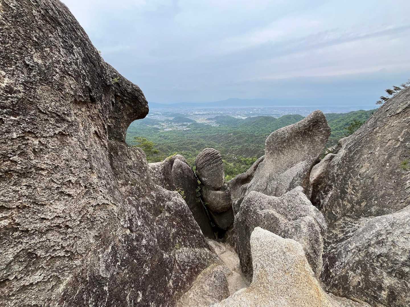 上桐生登山口-天狗岩-さかさ観音 周回コースの写真