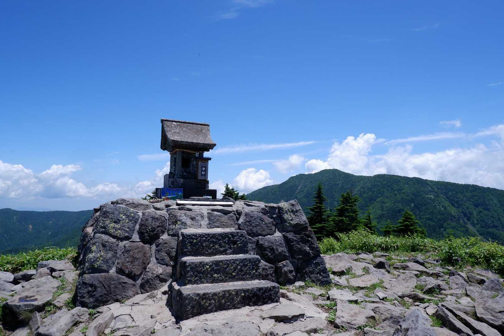 菅平牧場-根子岳-小根子岳 往復コースの写真