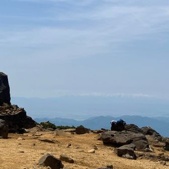 飯豊連峰🏔️
