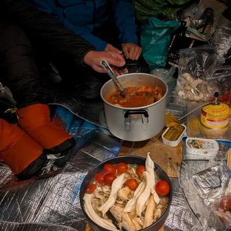 アヒージョとニョッキ入りラタトゥーユ
美味しかった〜