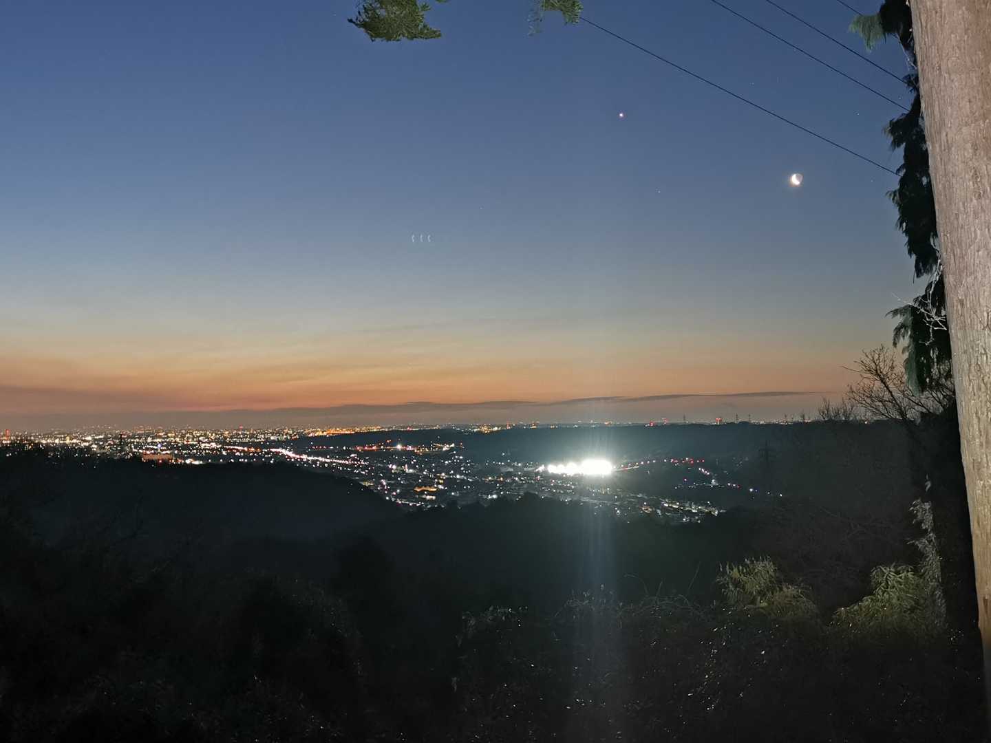 月と金星が見えてました🌙✴️
ステキな景色😀