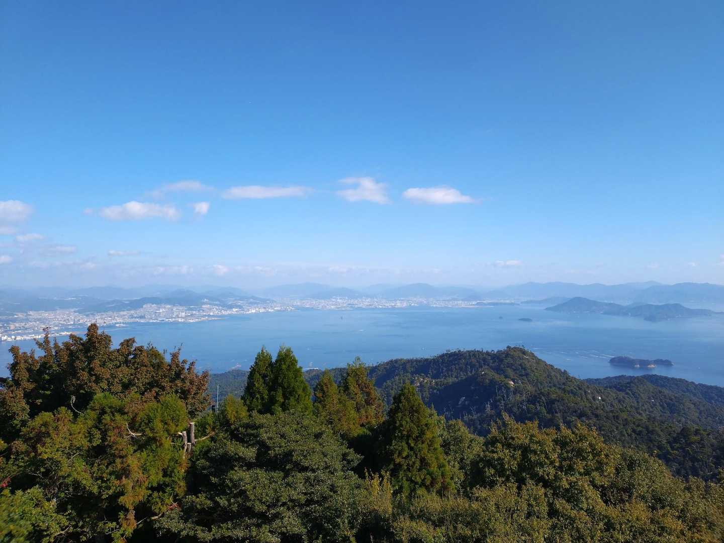 弥山登山道入口-弥山 往復コースの写真