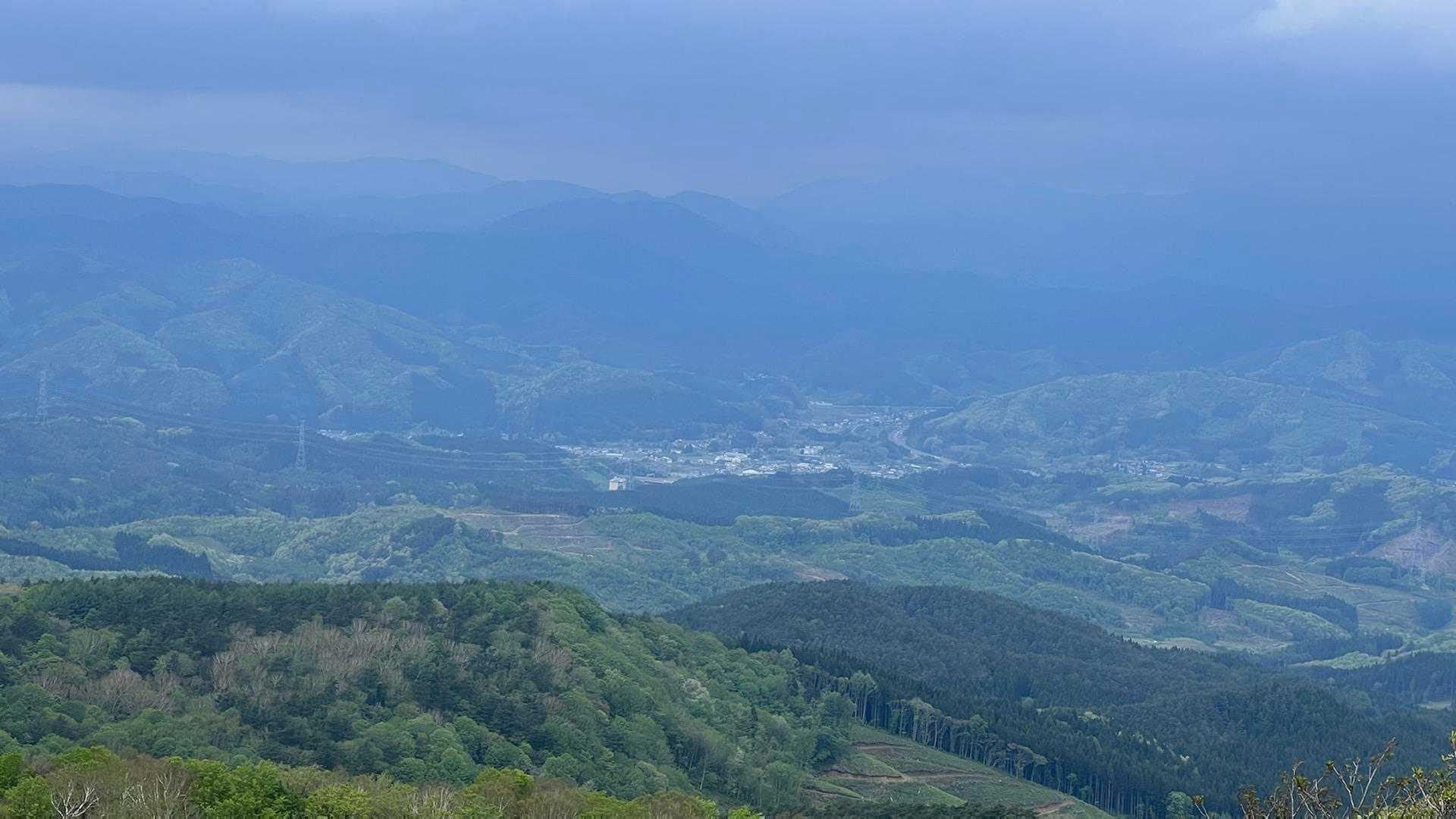 安代の町並みかな
綺麗です