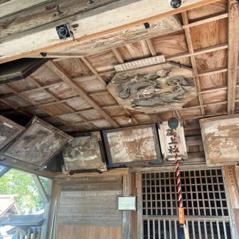 かなり古そうな奉納絵