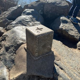 ツルツルの三角点△