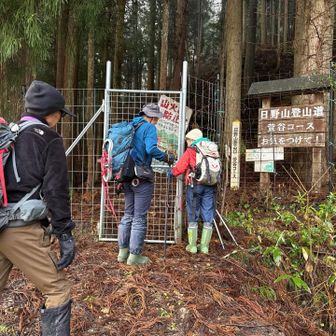 獣避けのゲートあり