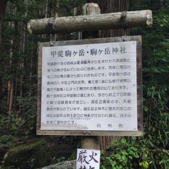 神社に寄りました