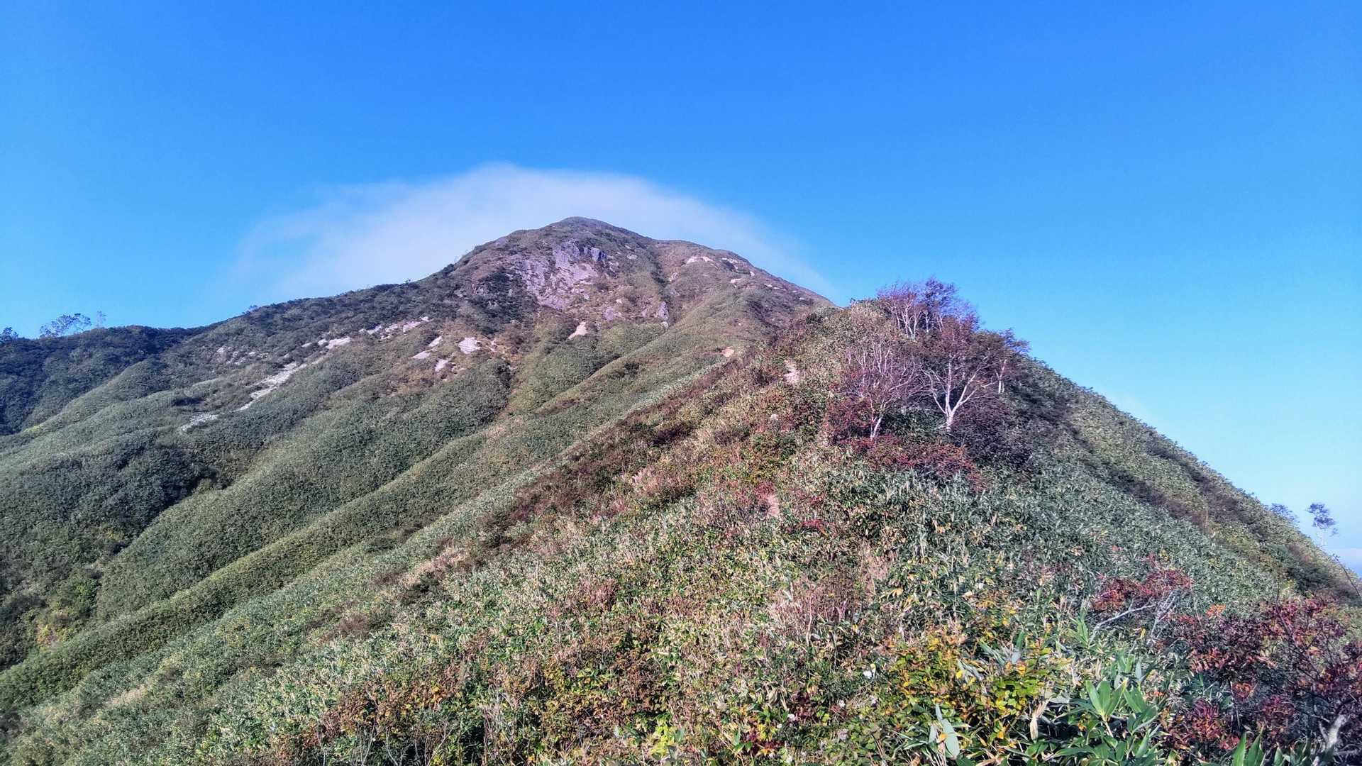 黒松内岳 往復コースの写真