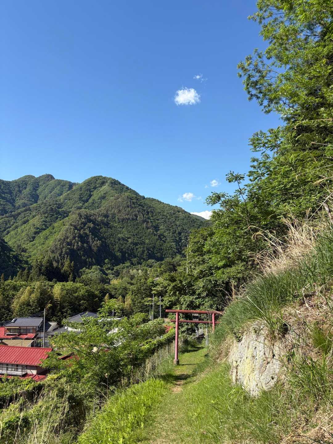 笹子雁ヶ腹摺山登り口-笹子雁ヶ腹摺山-米沢山-お坊山-大鹿 縦走コースの写真