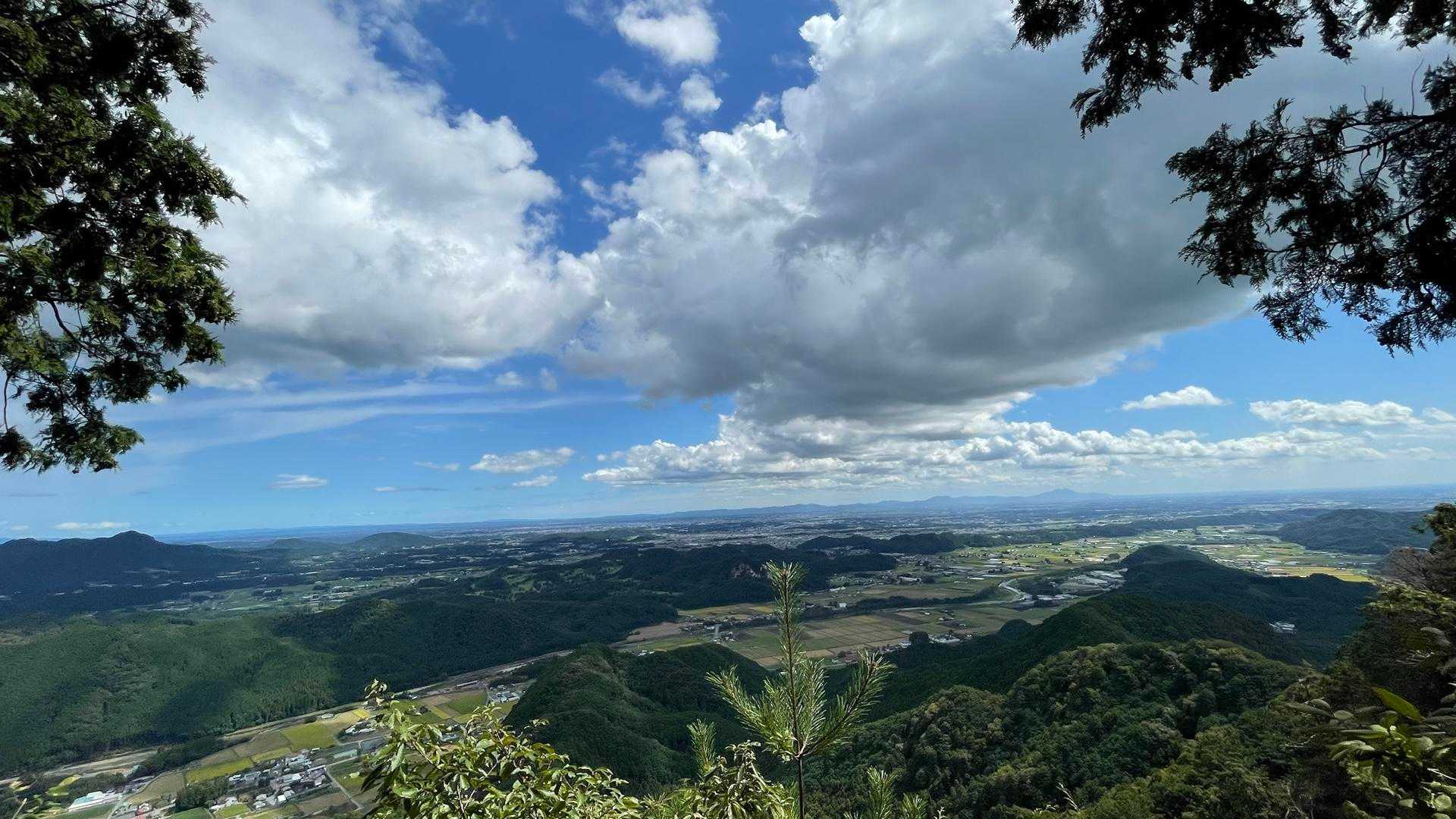 いい景色〜🤍💙💚