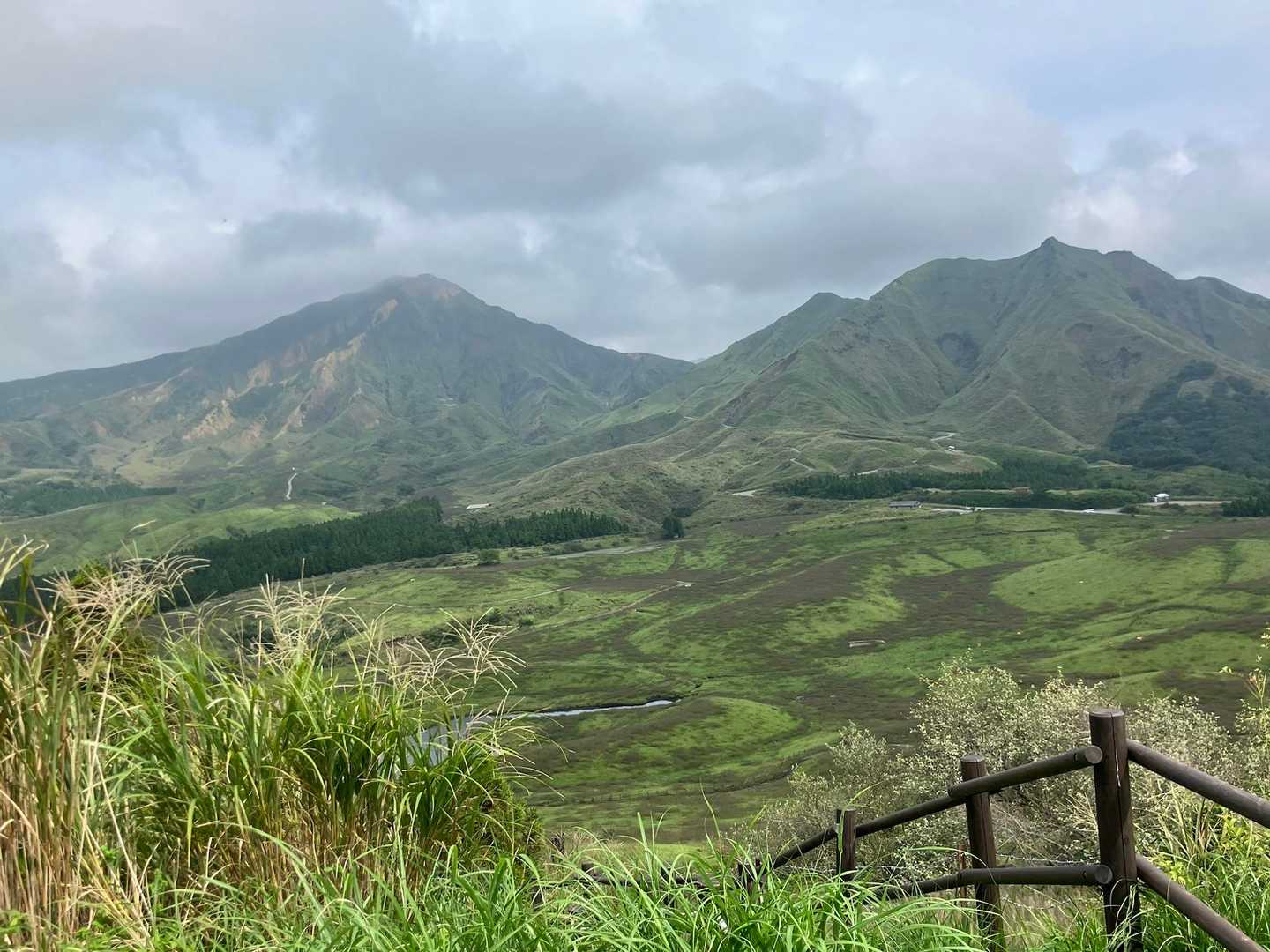 烏帽子岳が見えてきた