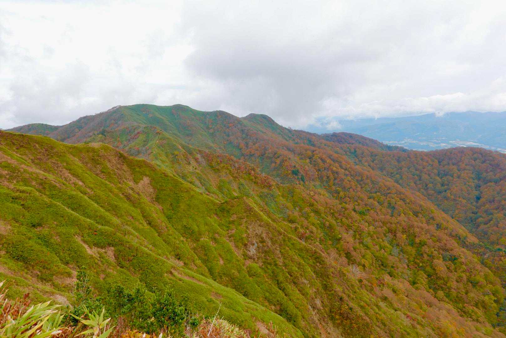 桧峠-大日ヶ岳登山道入口-水後山-鎌ヶ峰-大日ヶ岳 往復コースの写真