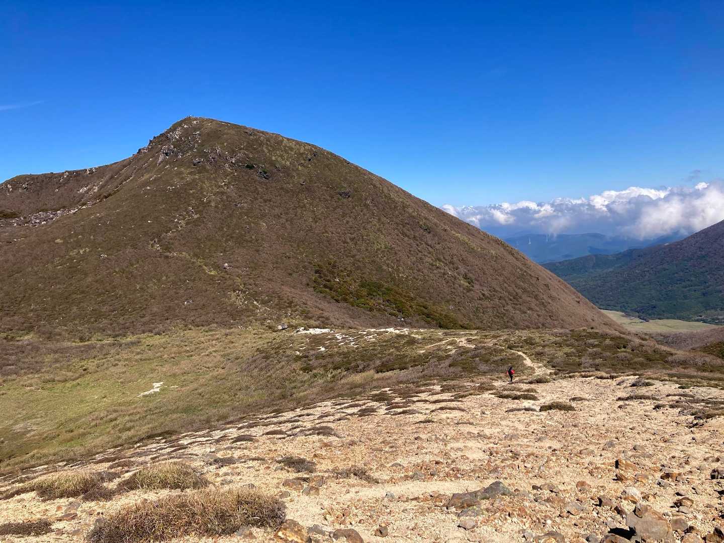 赤川登山口-久住山-中岳-稲星山 往復コースの写真