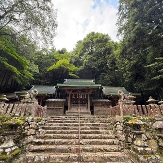 江文神社⛩️今日の無事を感謝しました