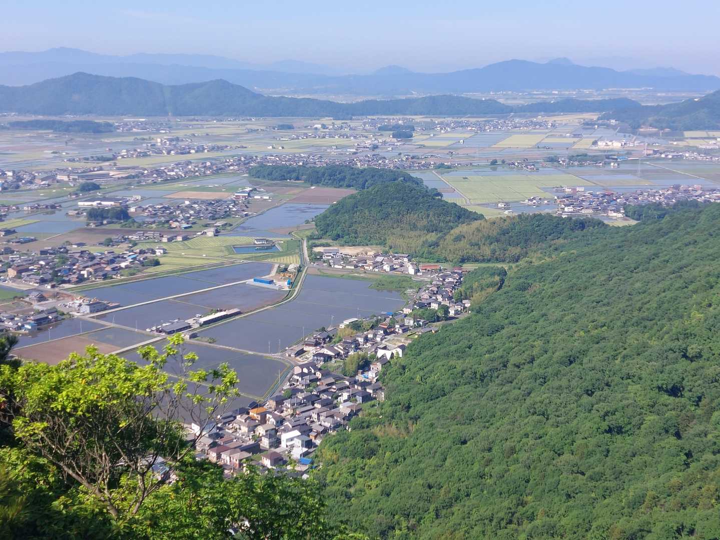阿賀神社-太郎坊山-みつくり君休憩所-箕作山-小脇山-十三 周回コースの写真