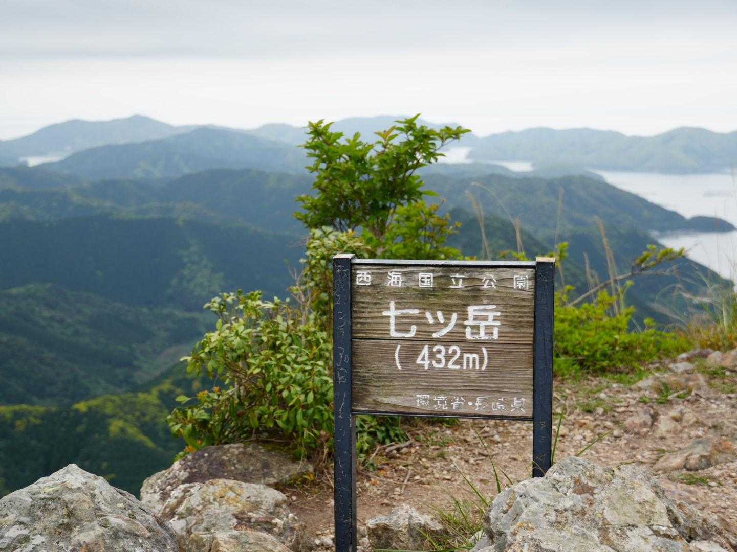 七ッ岳 往復コースの写真