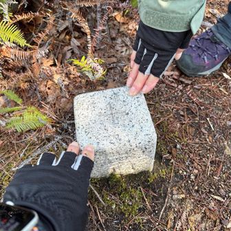 三角点有りました👍