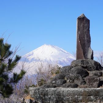 絶景ポイント有り
城址跡はクルマでも行ける