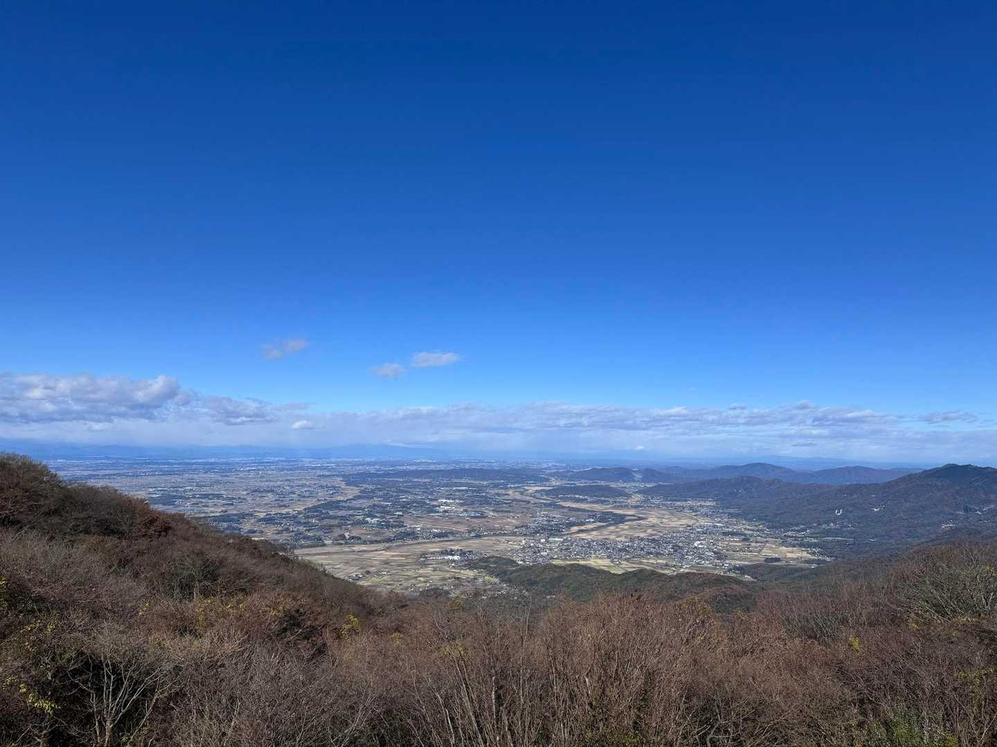 関東平野一望！