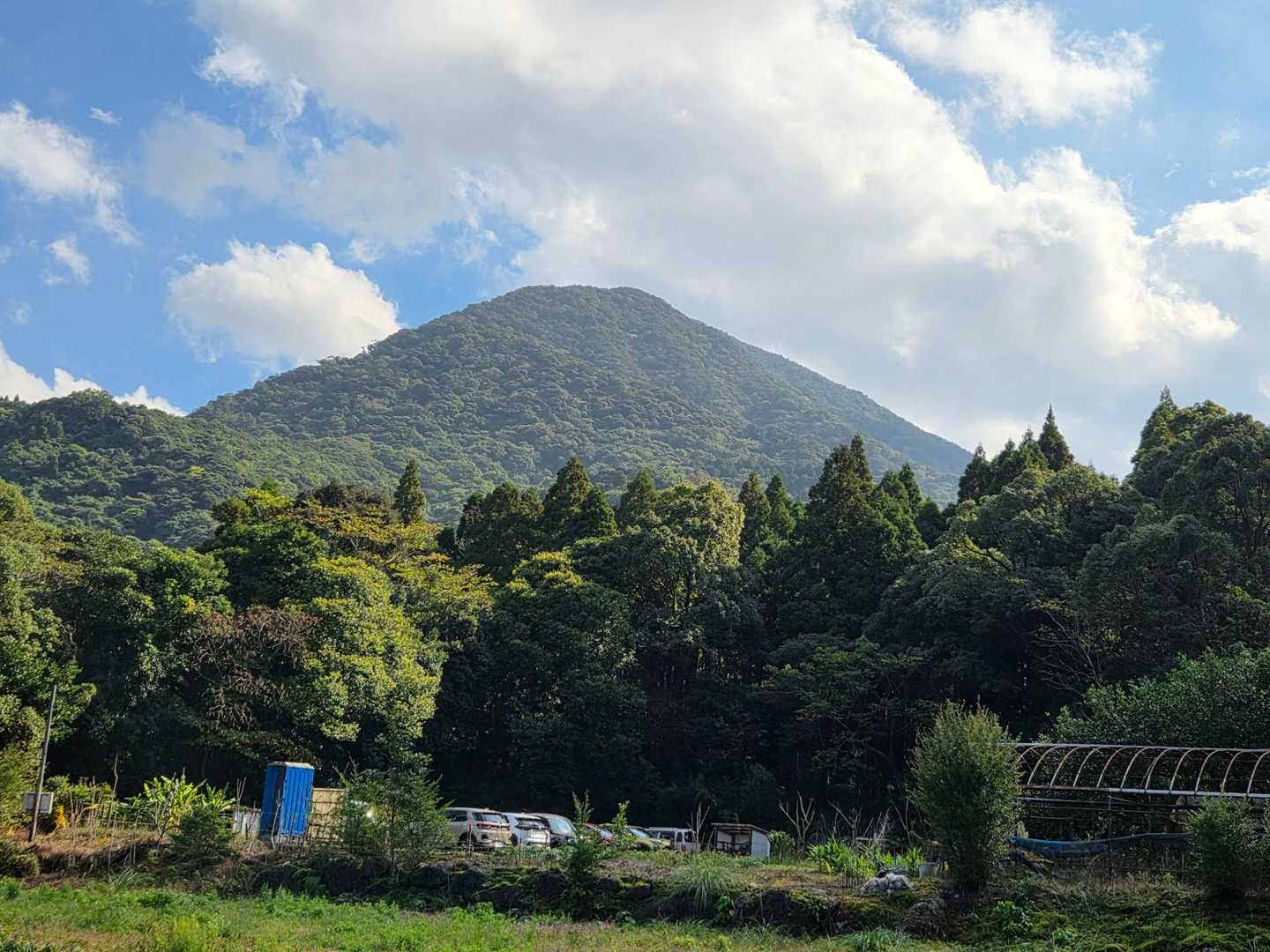 下山しました
吾平富士と呼ばれている⛰️綺麗な形