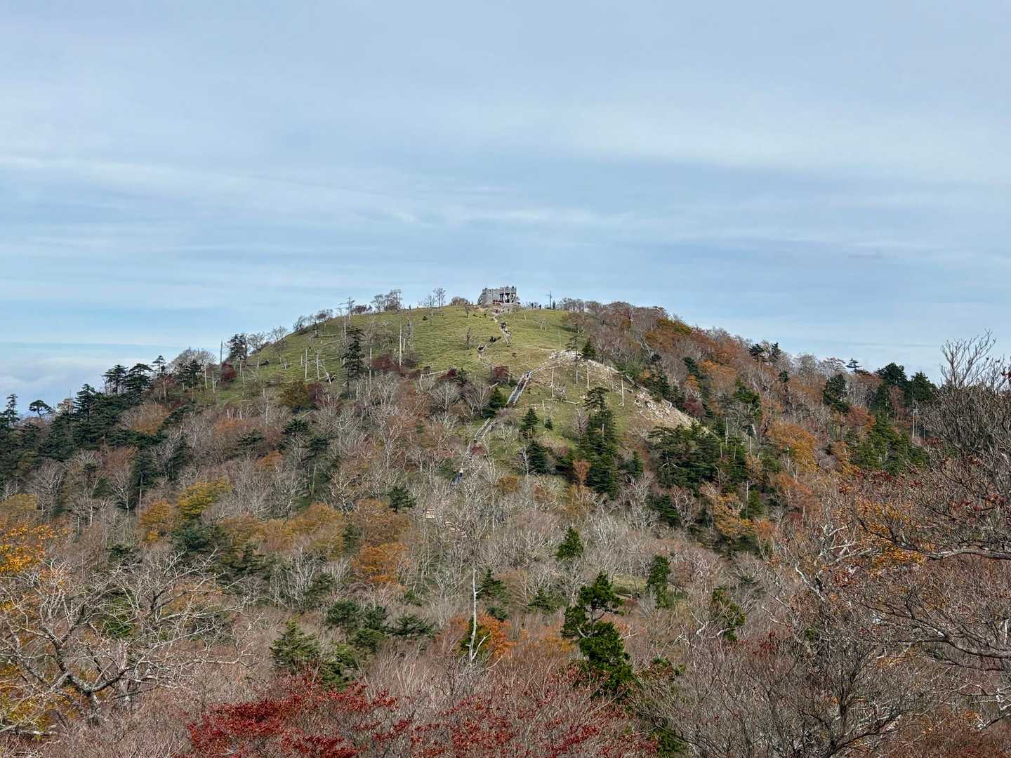 大台ヶ原バス停-大台ヶ原山 縦走コースの写真