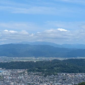 紫陽花咲く足羽山がみえるよ
雨の日に傘さしていきますかね☔🤗