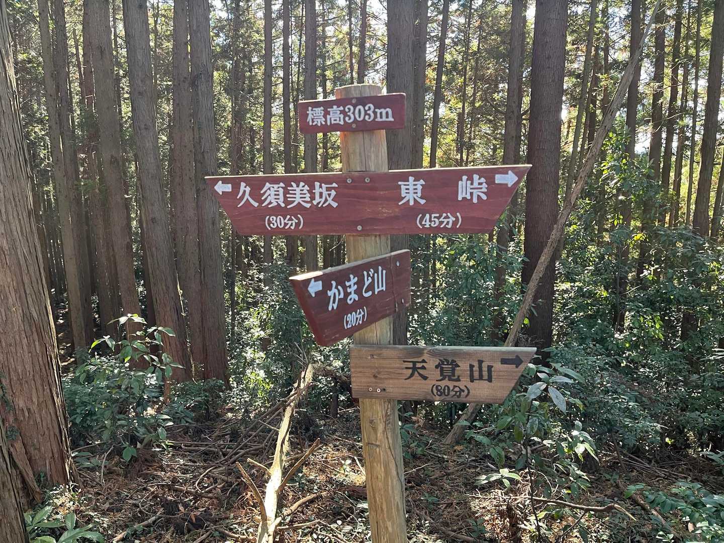 目指すは天覚山
80分…😅

長い⁉️
短い⁉️