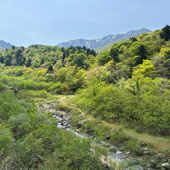 もうすぐ駐車場、ゴール！