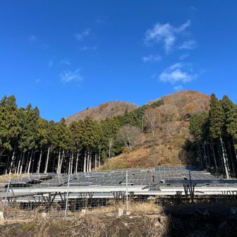 ⛰️古光山登山口
ソーラーパネルは前回訪れた時はありませんでした😩
