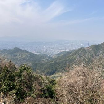 北九州の街も霞んでるけど
最高のロケーション