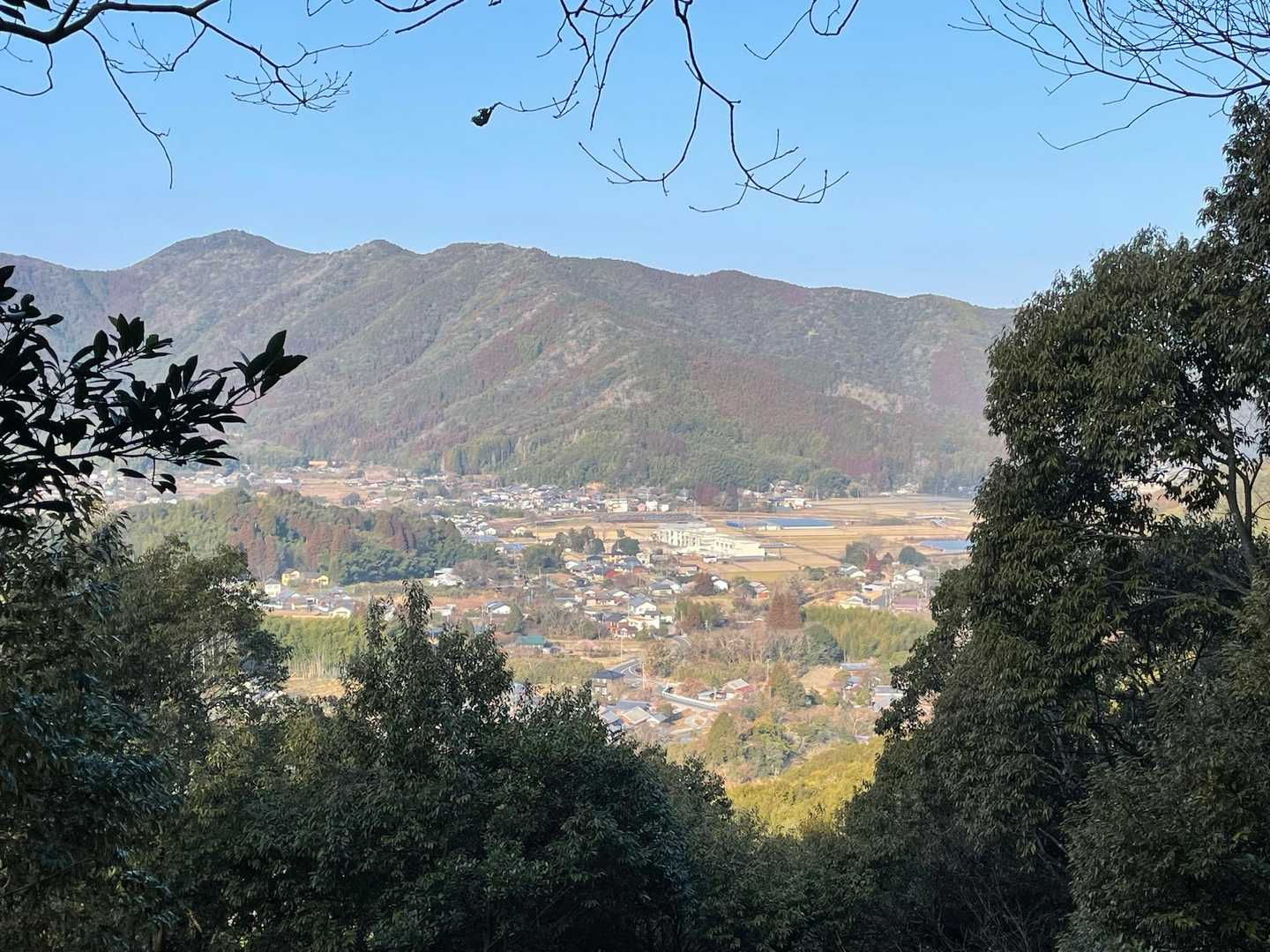 元越山 往復コースの写真