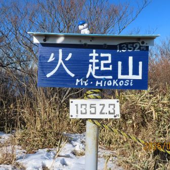 イイ名前ー１。
山頂標識の上にあるものは、ぐんまちゃんのお友達か？